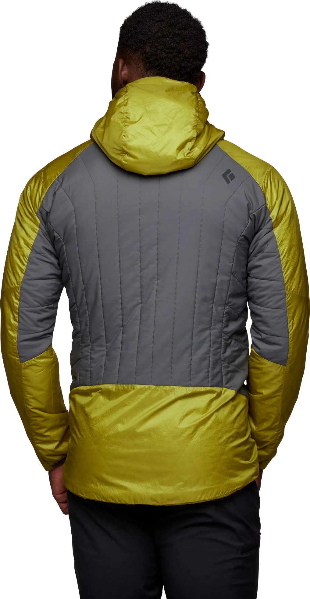 Black Diamond Men&#x27;s Vision Hybrid Hoody Sulphur | Buy Black Diamond Men&#x27;s Vision Hybrid Hoody Sulphur here | Outnorth