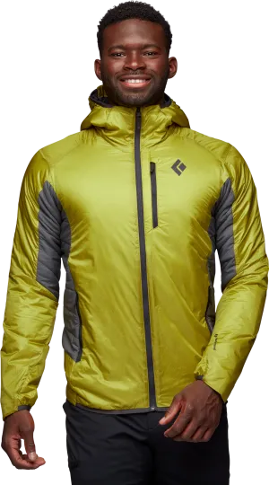 Black Diamond Men&#x27;s Vision Hybrid Hoody Sulphur | Buy Black Diamond Men&#x27;s Vision Hybrid Hoody Sulphur here | Outnorth