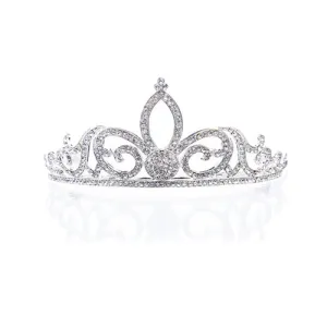 Bridal Wedding Jewelry Crystal Rhinestone Sophisticated Hair Headband Tiara