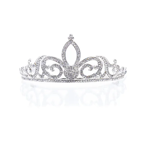 Bridal Wedding Jewelry Crystal Rhinestone Sophisticated Hair Headband Tiara