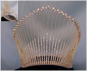 Canberra Rhinestone Tiara