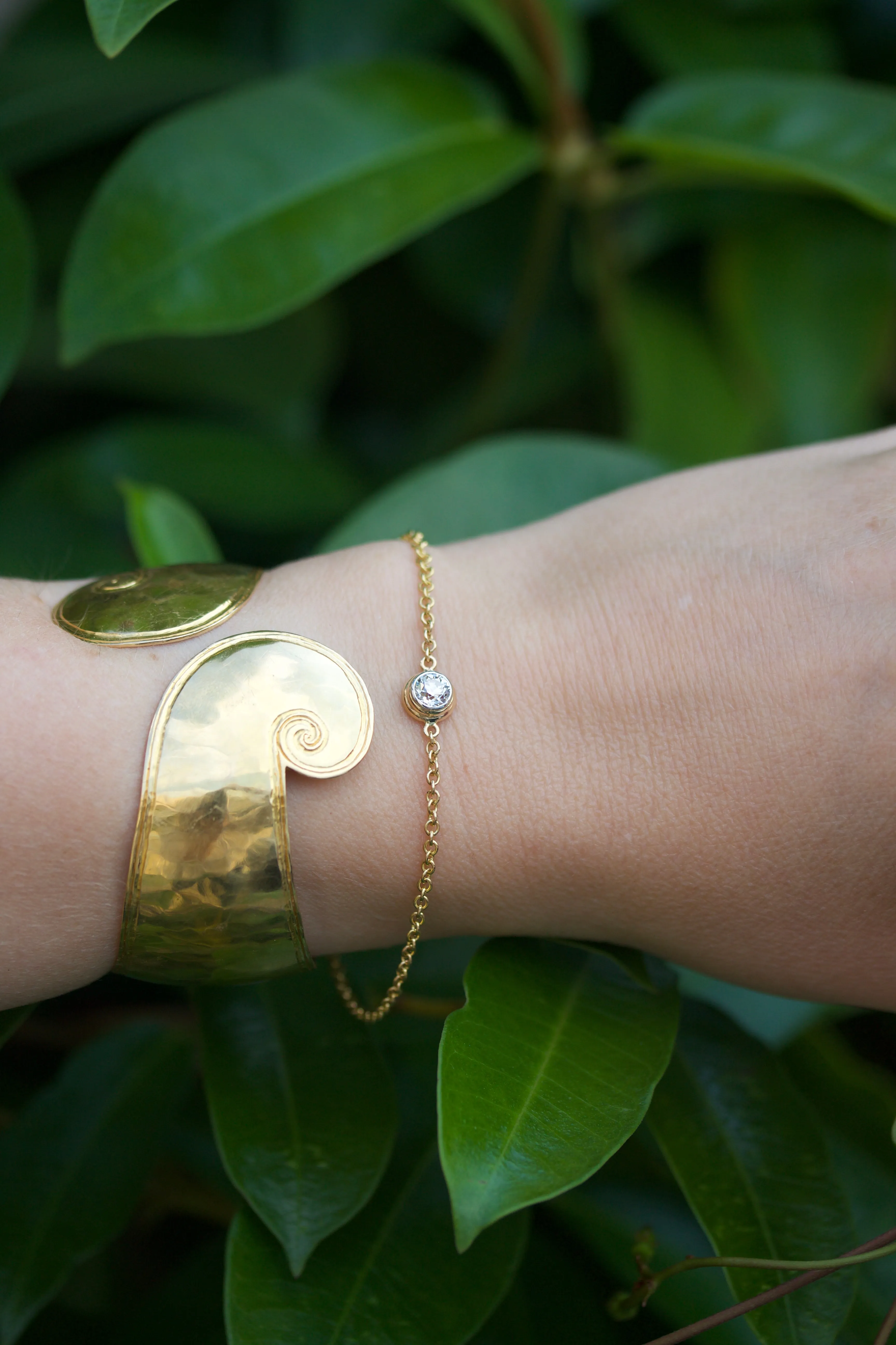 Captured Diamond Bracelet