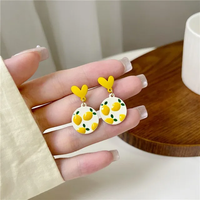 Cute Strawberry Stud Earrings
