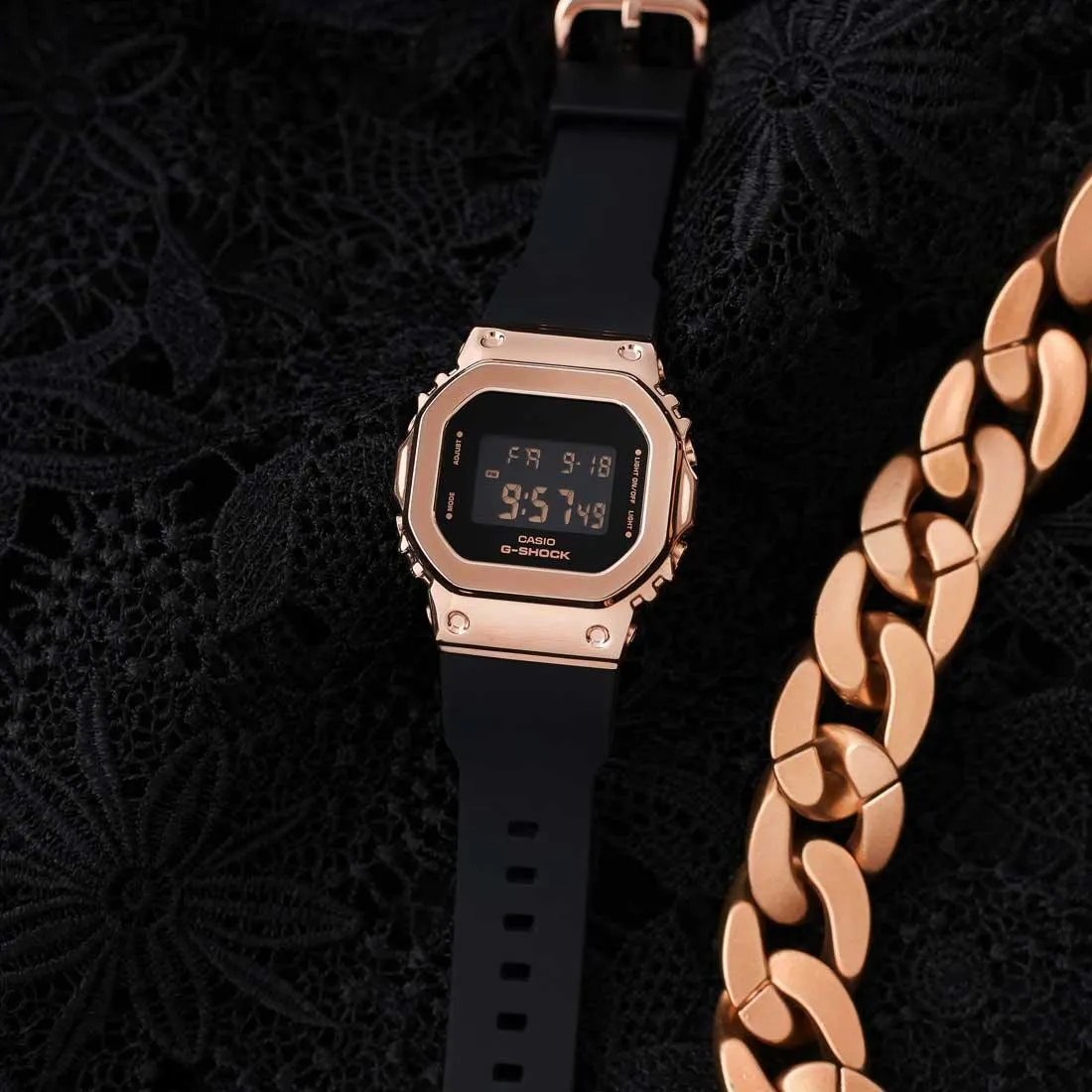 G-Shock Metal Clad Watch GM-S5600PG-1