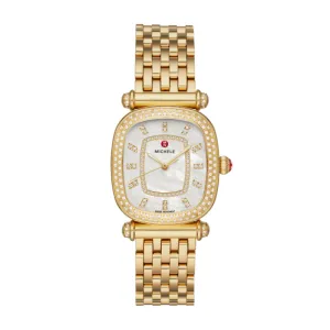 Michele Caber Isle Two-Tone 18k Gold Diamond Watch With 208 Hand-Set Diamonds