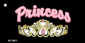 Princess Tiara Novelty Metal Key Chain KC-3871