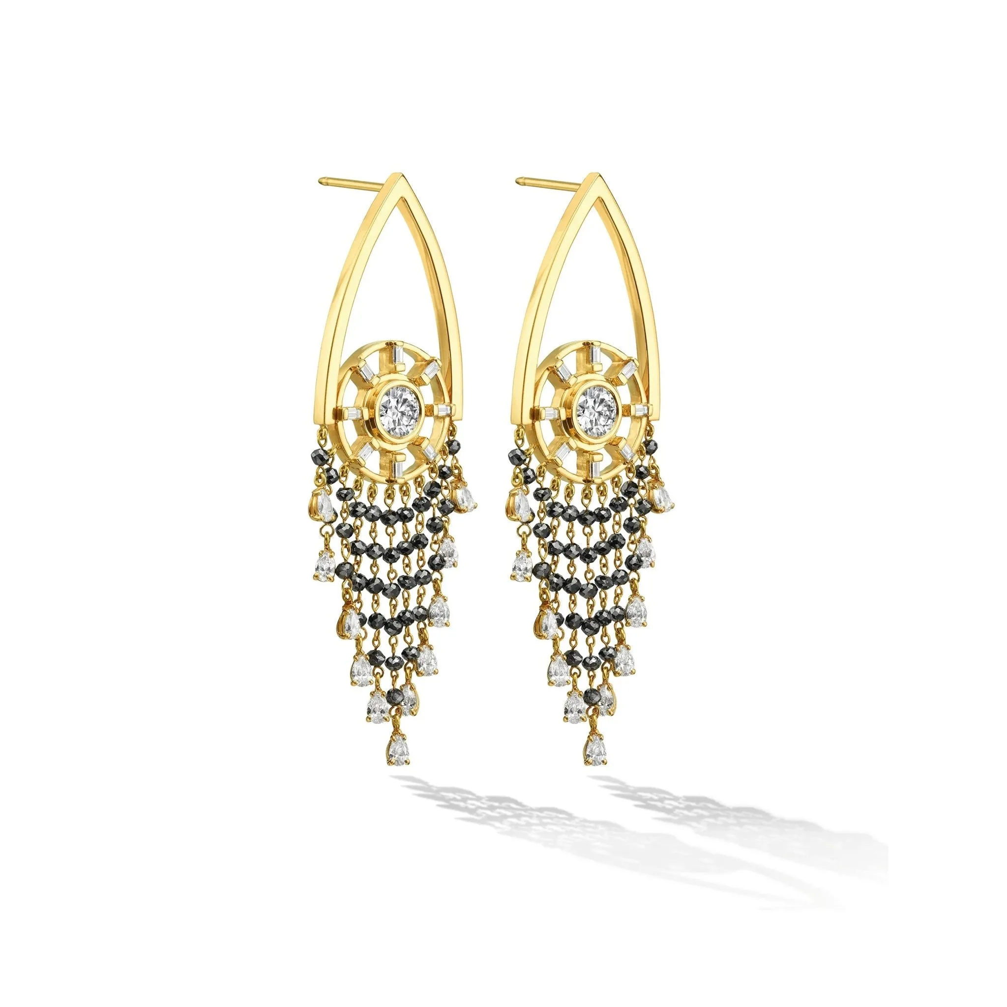 REFLECTIONS Chandelier Earrings