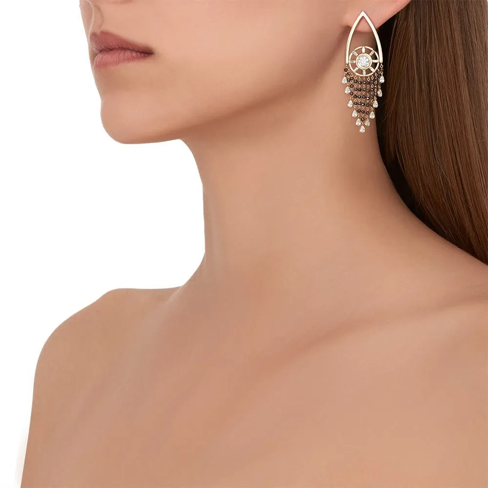 REFLECTIONS Chandelier Earrings