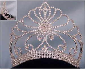 Stefania Rhinestone Pageant Tiara