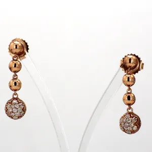 TACORI Bead-Drop Diamond Earrings