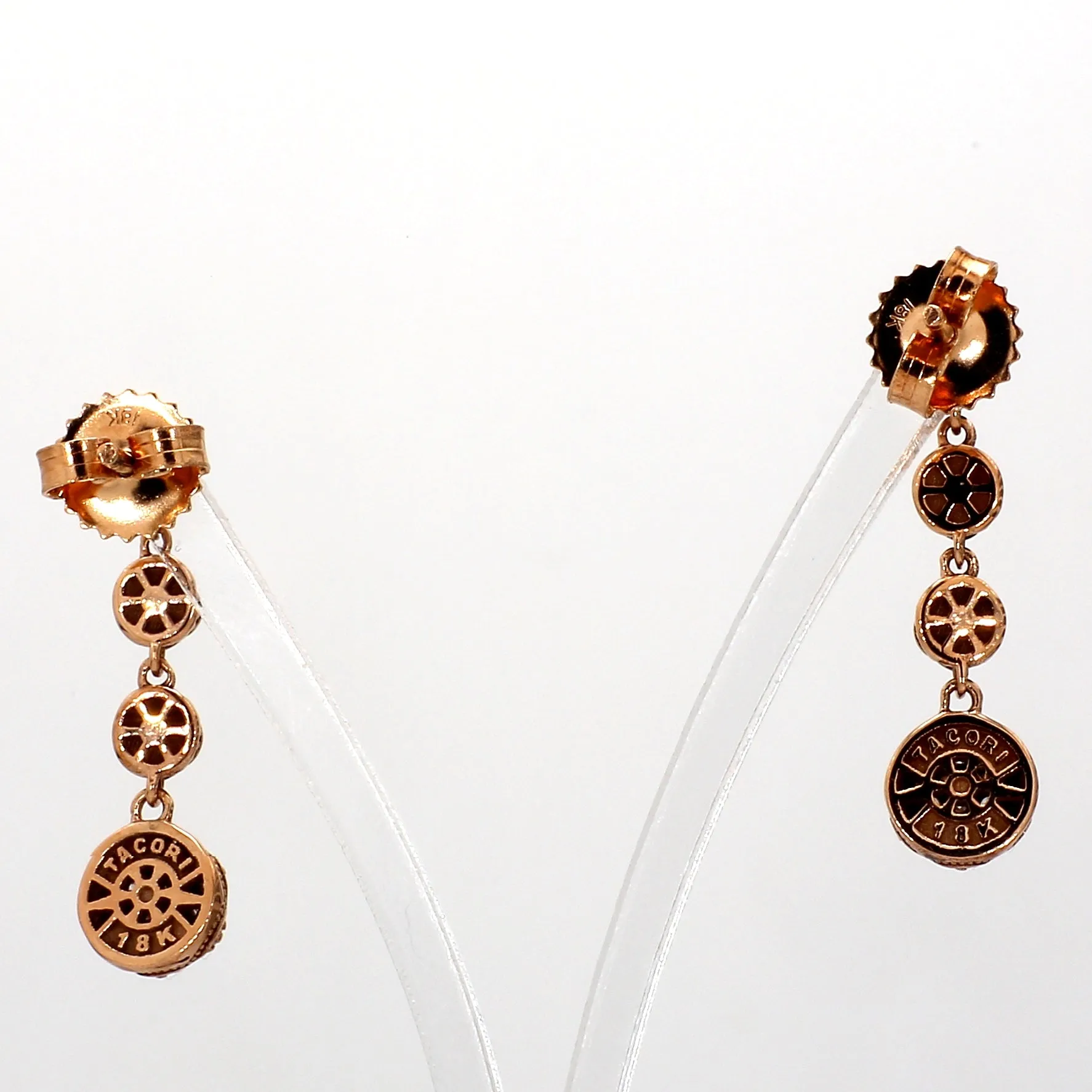TACORI Bead-Drop Diamond Earrings