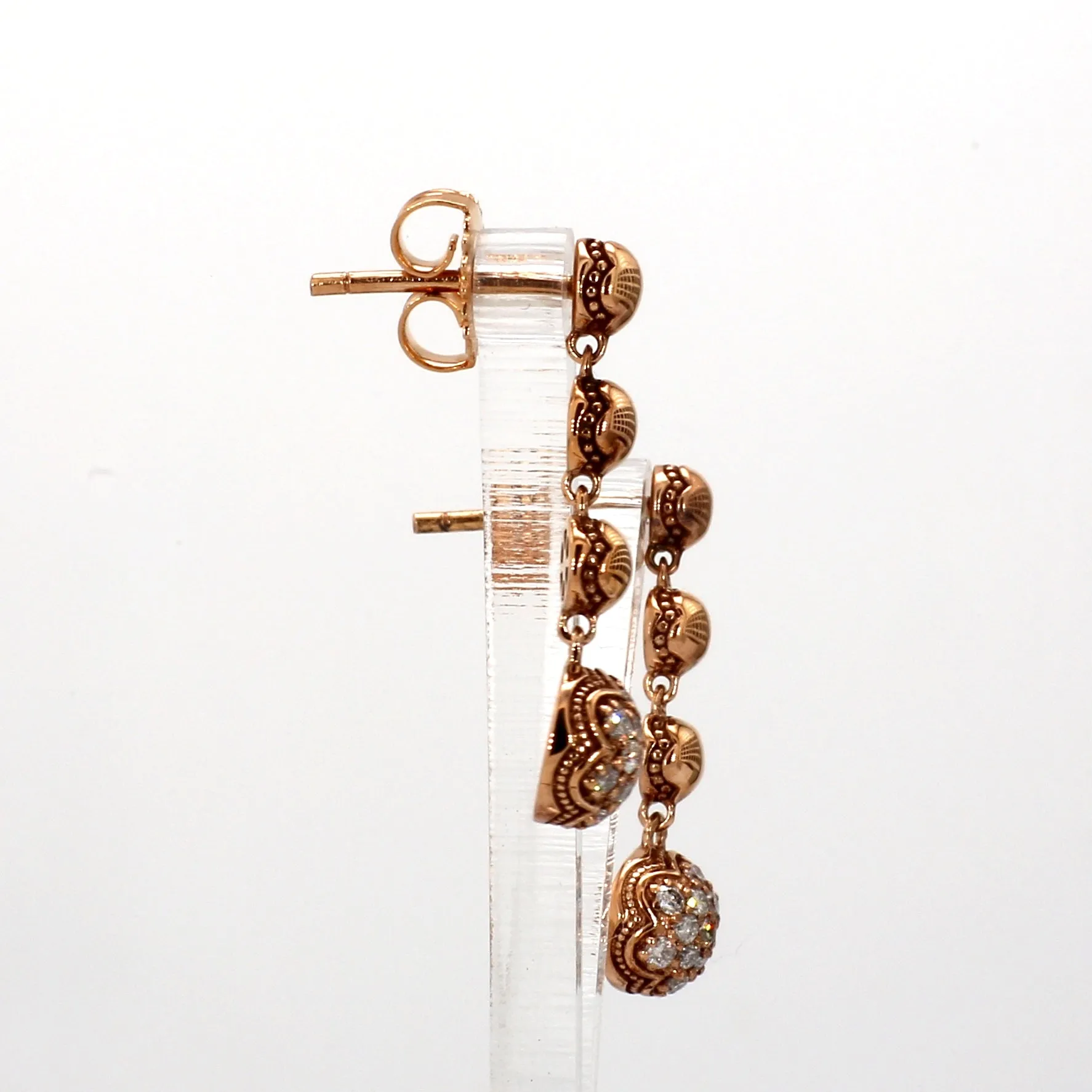 TACORI Bead-Drop Diamond Earrings