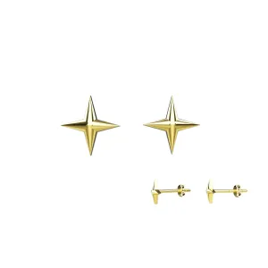 Tiny Balloon Star Stud Earrings