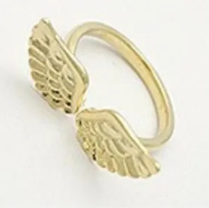 TR53 Gold Wings Toe Ring